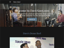 Tablet Screenshot of daveaizer.com